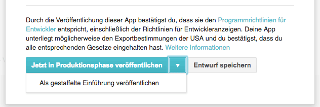 Google Play Store - Gestaffelte Einführung für Android Apps